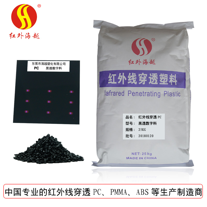 PC 黑透数字料